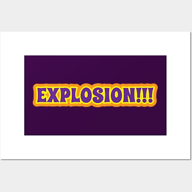 Explosion Wall Art by Kidrock96